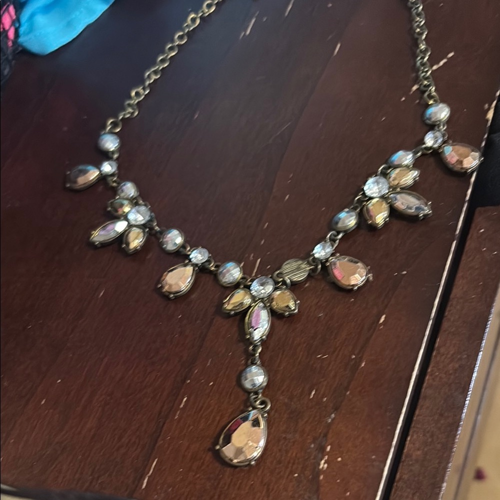 Elegant Gold and Silver Necklace